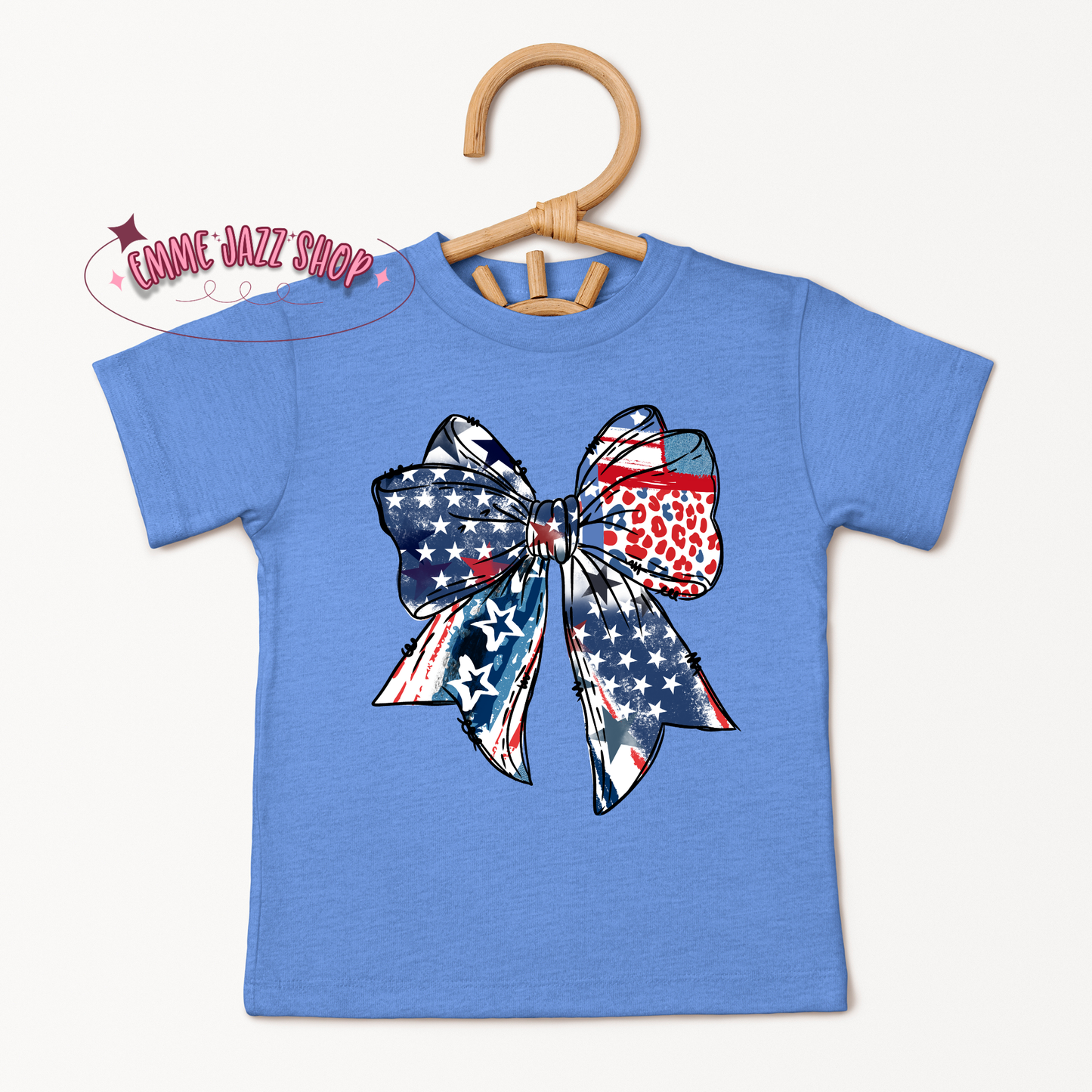 American Flag & Leopard Print - Toddler/Infant T-shirt