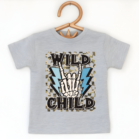 Wild Child Rock On Toddler Shirt