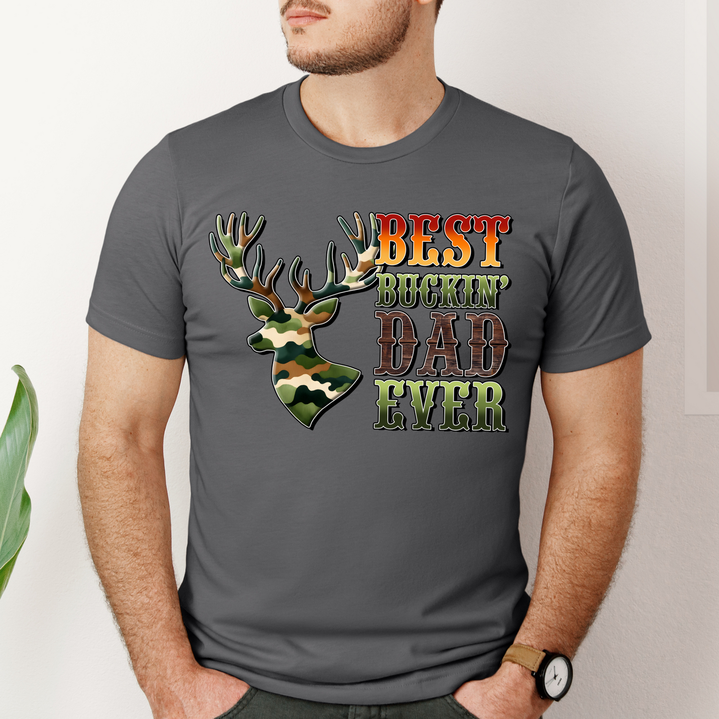 Best Buckin Dad Ever Tshirt