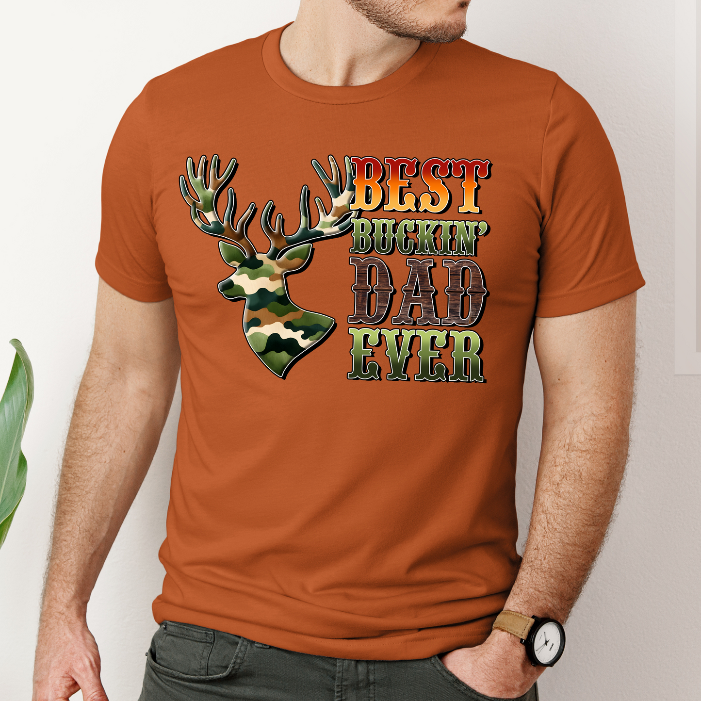 Best Buckin Dad Ever Tshirt