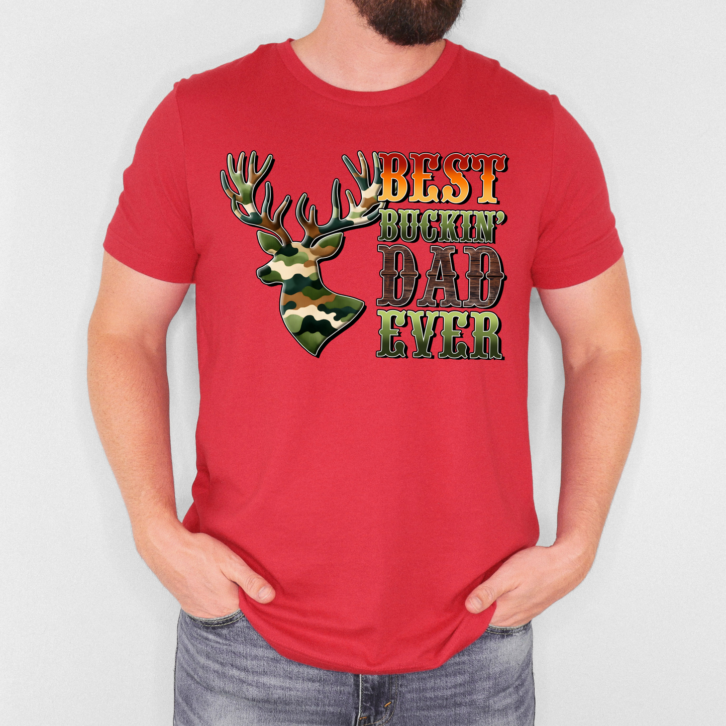 Best Buckin Dad Ever Tshirt