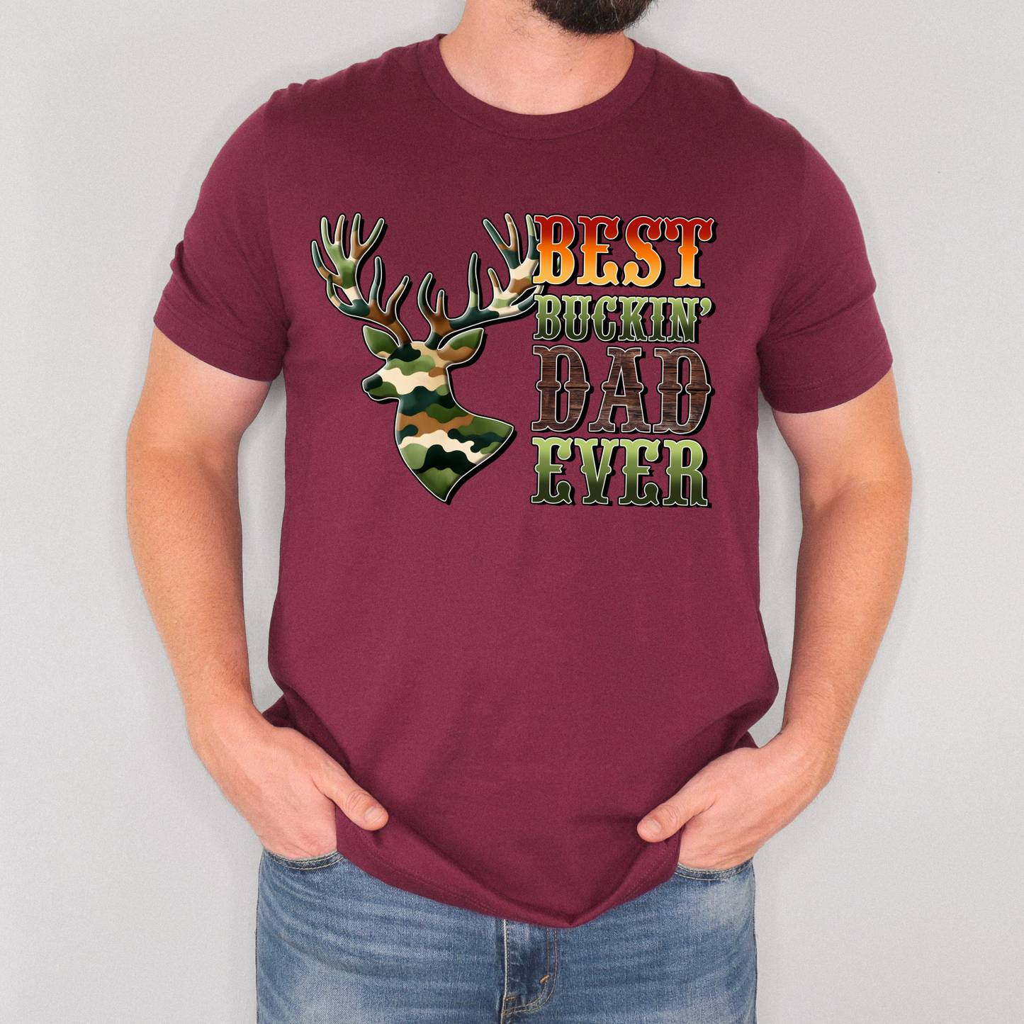 Best Buckin Dad Ever Tshirt