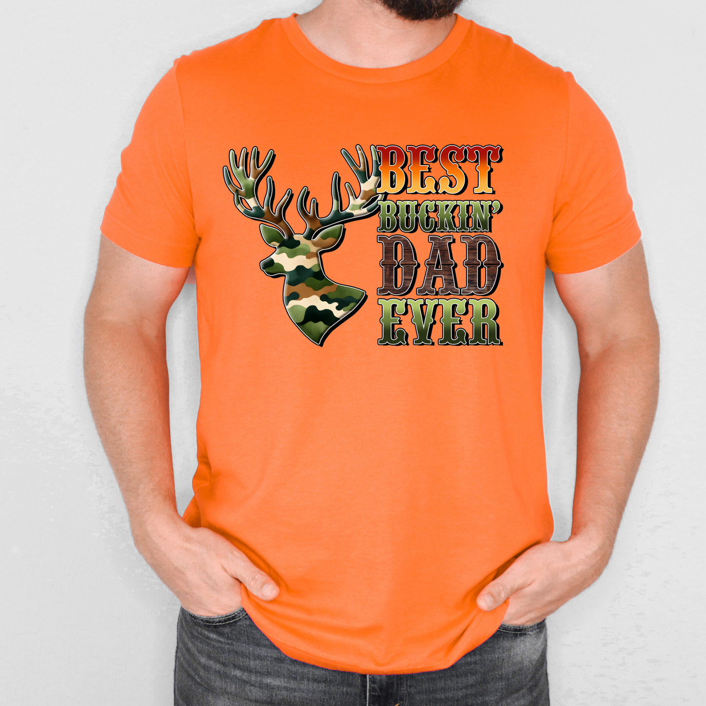 Best Buckin Dad Ever Tshirt