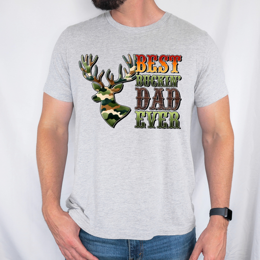 Best Buckin Dad Ever Tshirt