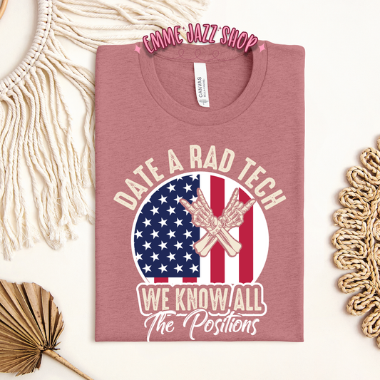Date a RAD tech T-shirt
