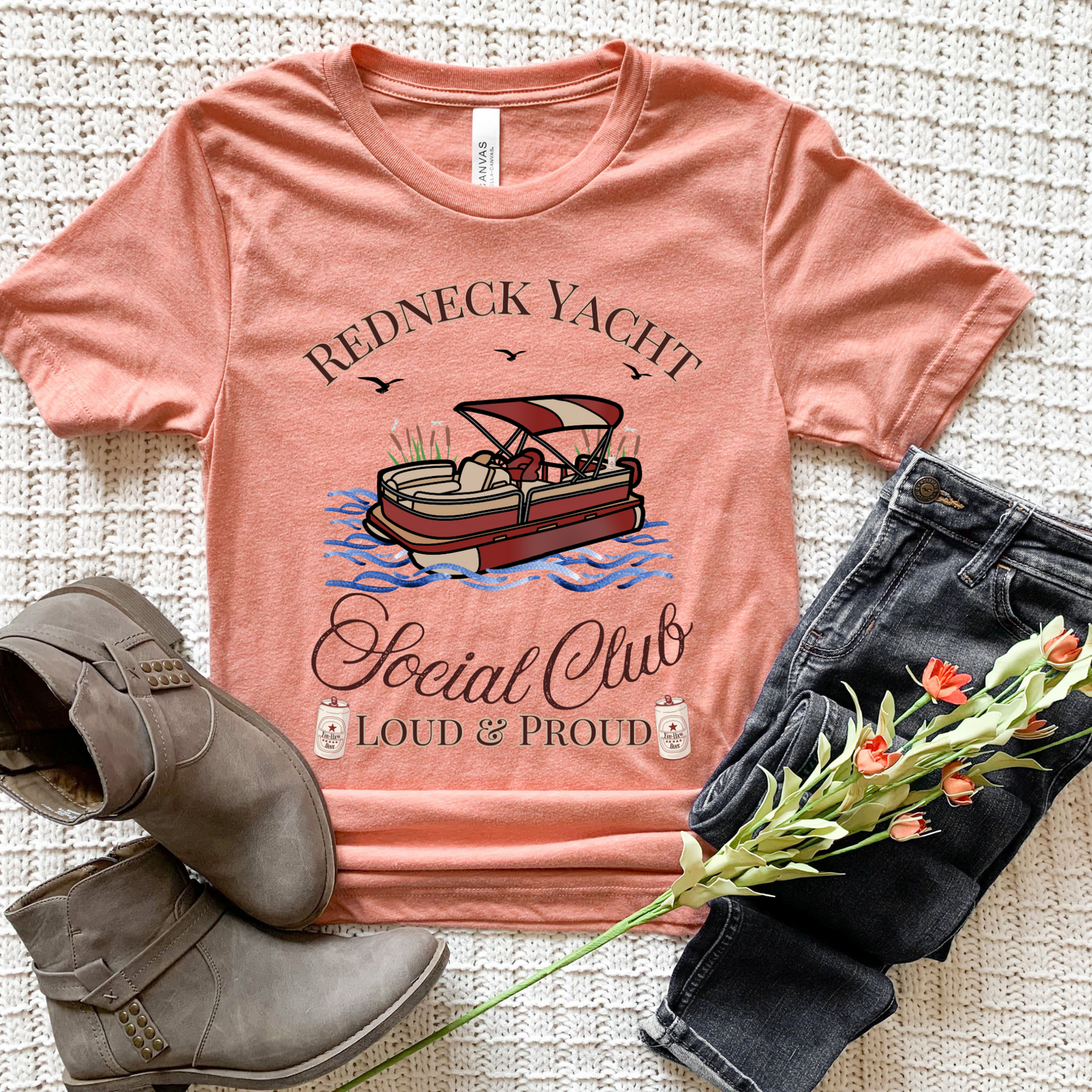 Redneck Yacht Social Club Tshirt