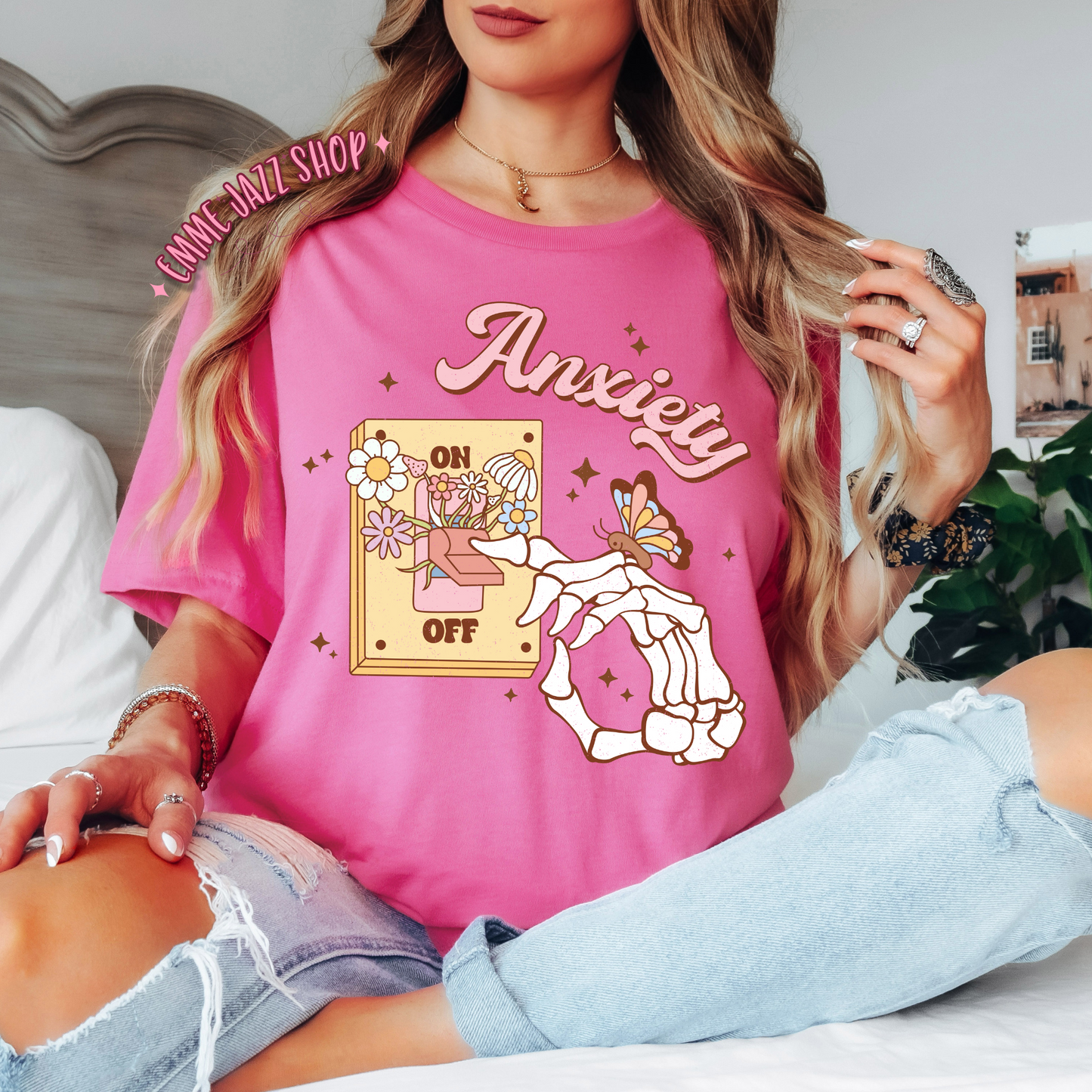 Anxiety On/Off Switch T-shirt