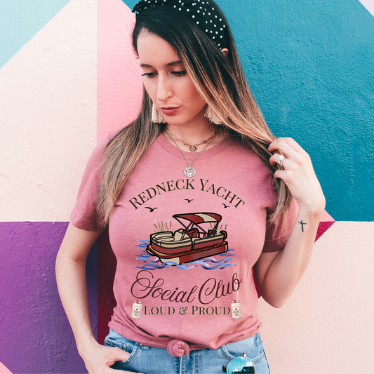 Redneck Yacht Social Club Tshirt