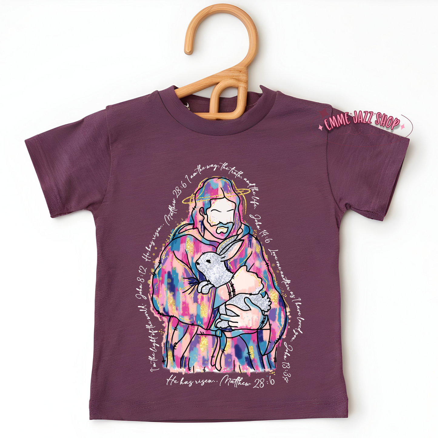 Jesus & Bunny Toddler Tshirt