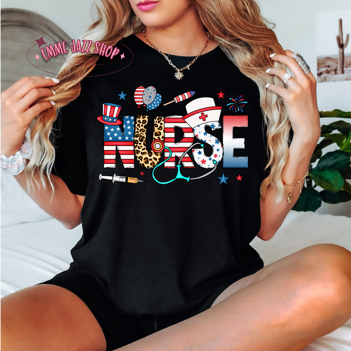 Nurse Fourth Of July T-Shirt