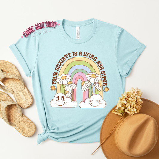 Humorous Anxiety Adult Shirt