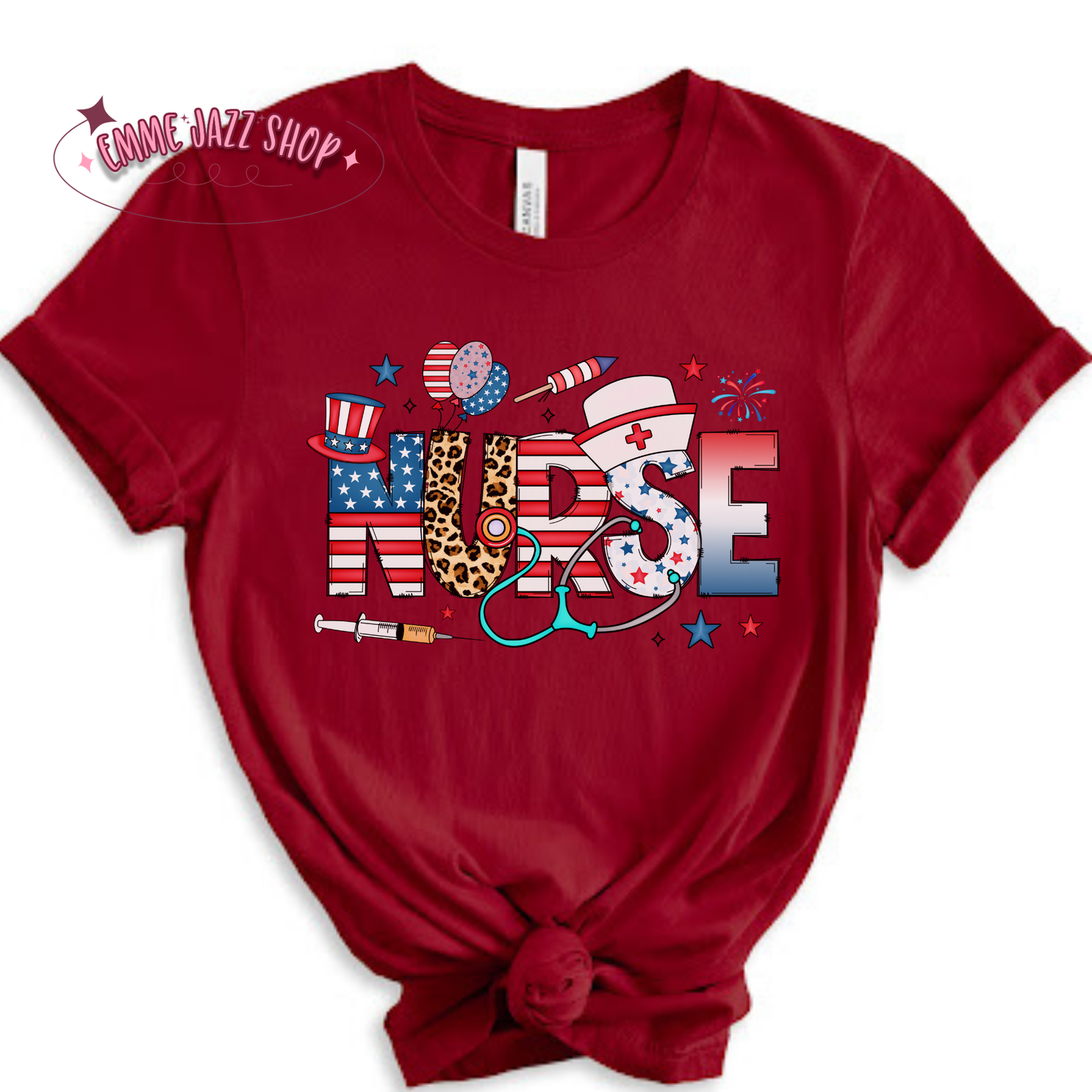 Nurse Fourth Of July T-Shirt