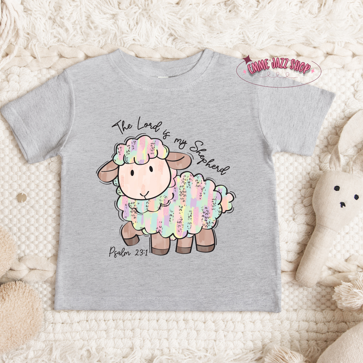 The Lord Is My Sherpard Toddler And Baby Easter T-shirt