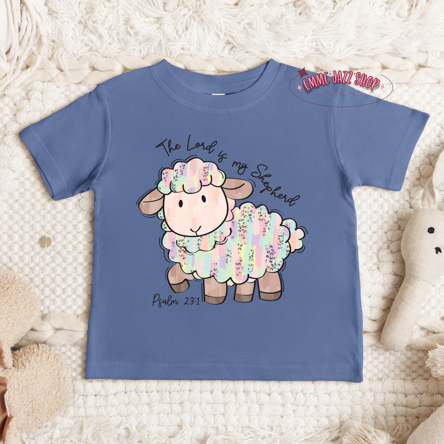 The Lord Is My Sherpard Toddler And Baby Easter T-shirt