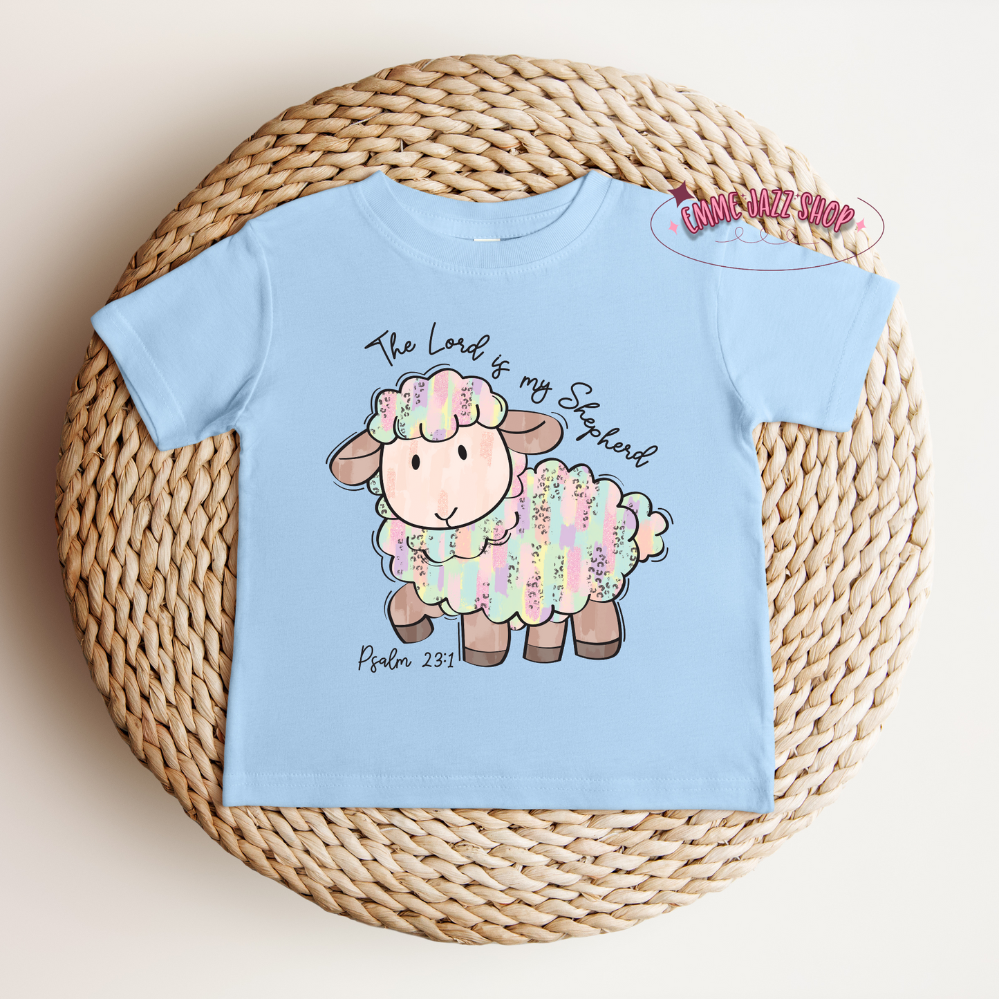 The Lord Is My Sherpard Toddler And Baby Easter T-shirt