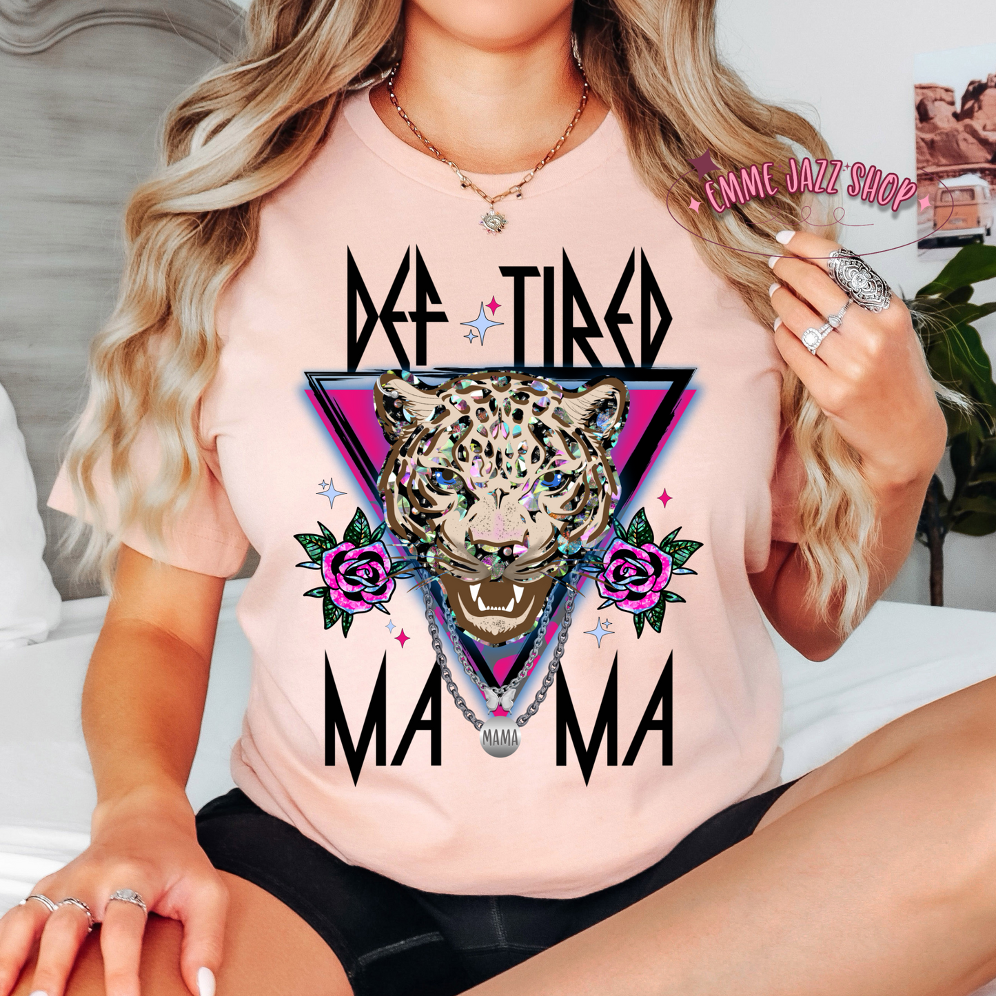 Def Tired Mama PNG JPG Digital Download