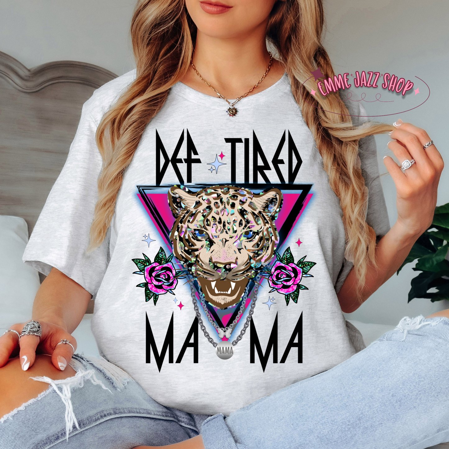 Def Tired Mama PNG JPG Digital Download