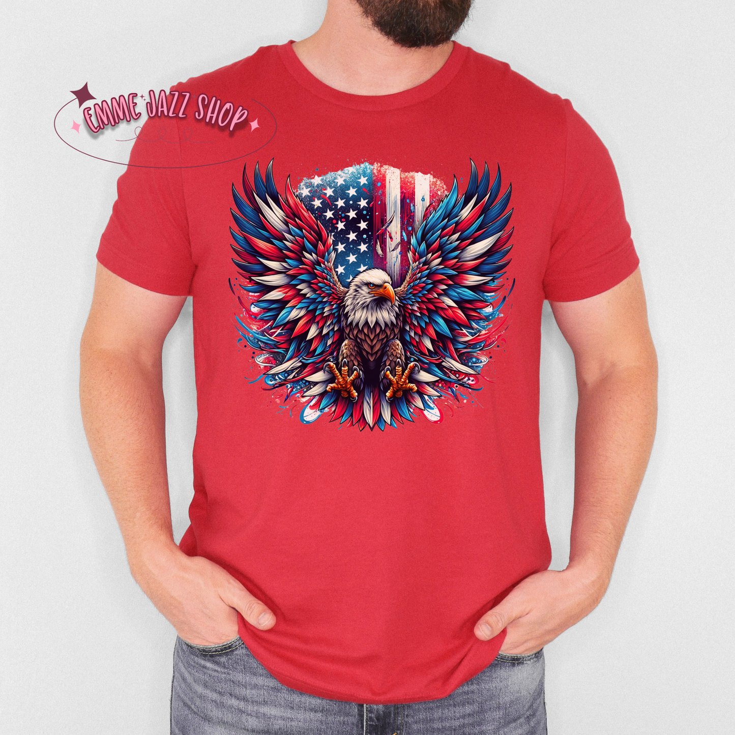 American Eagle Flag T-shirt