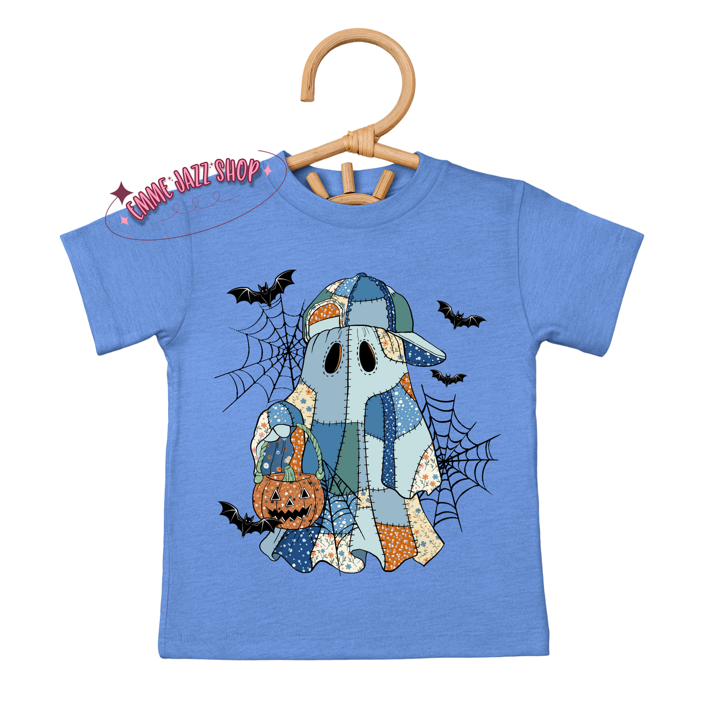 Patchwork Boy Ghost Toddler Shirt