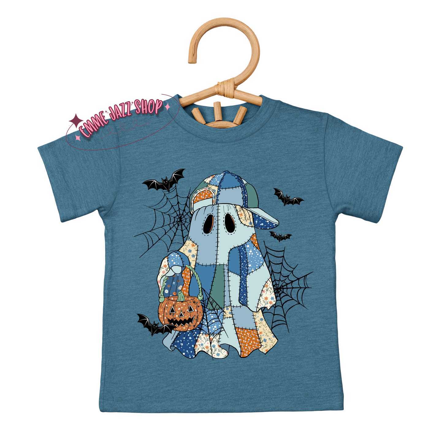 Patchwork Boy Ghost Toddler Shirt