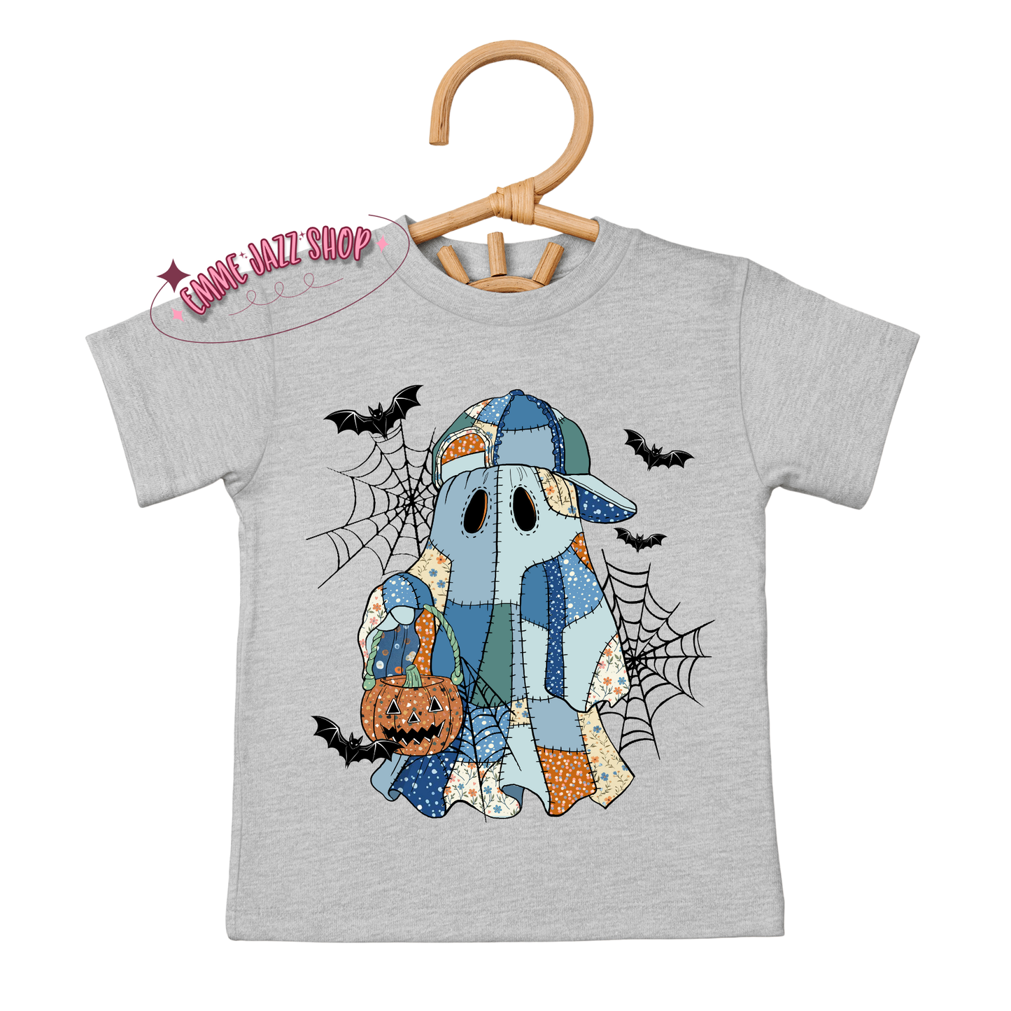 Patchwork Boy Ghost Toddler Shirt