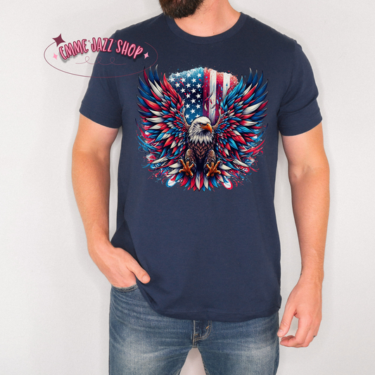 American Eagle Flag T-shirt