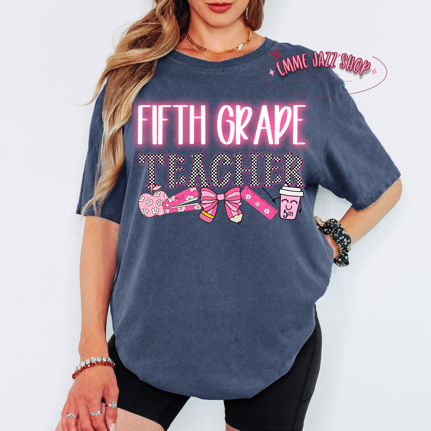 Checkered K-6th Teacher Shirt
