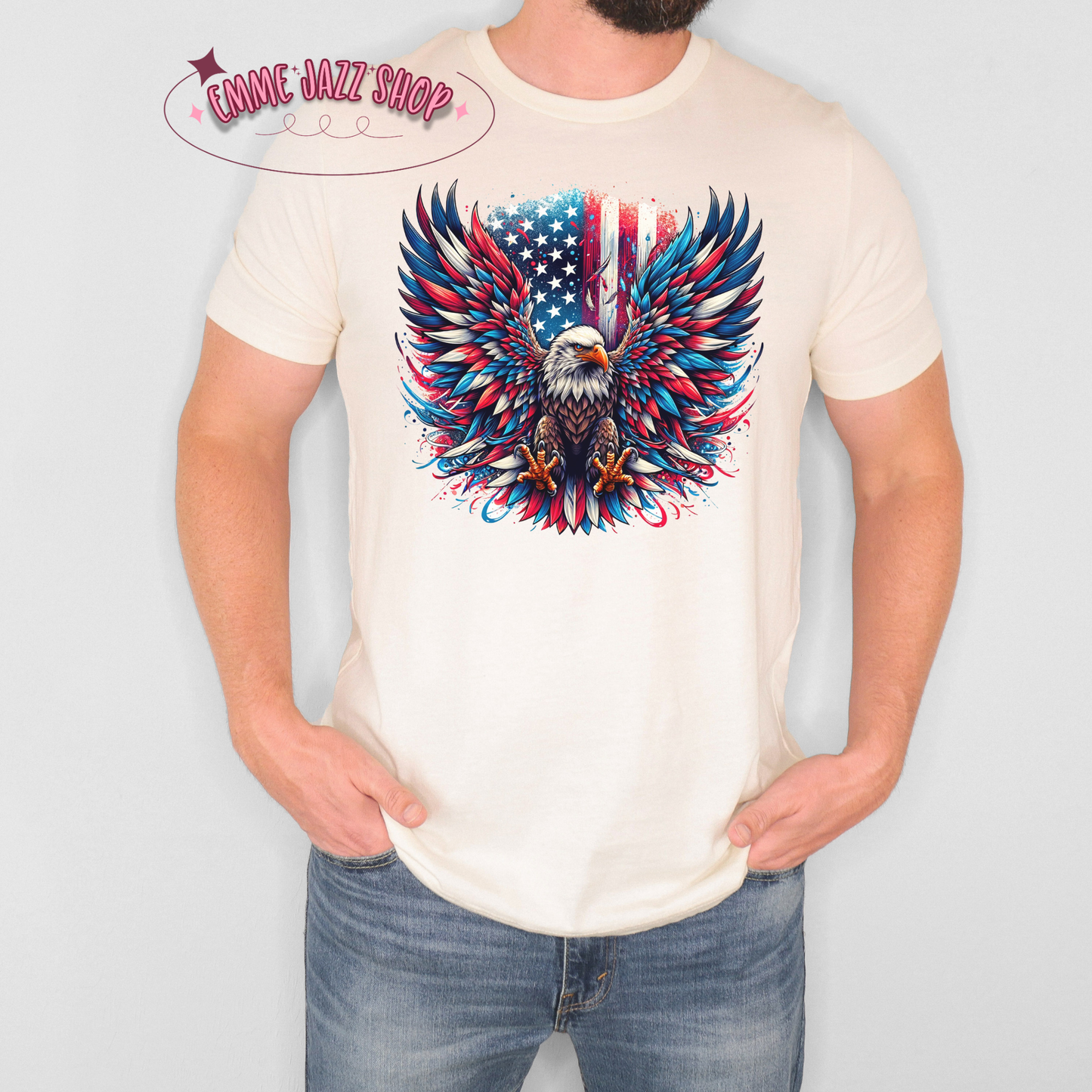 American Eagle Flag T-shirt