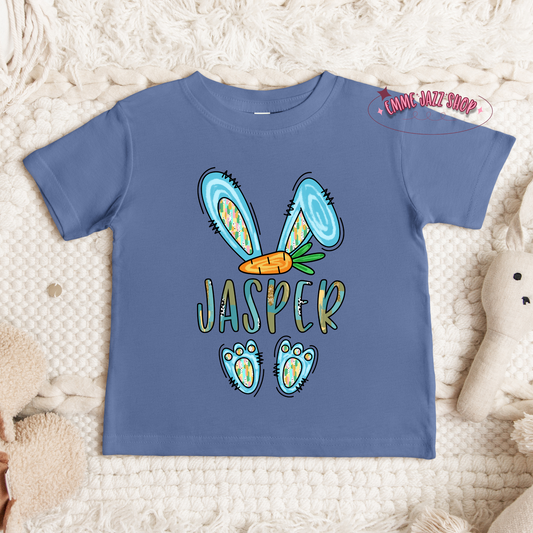 Childrens Personalized Easter Shirt With Their Name