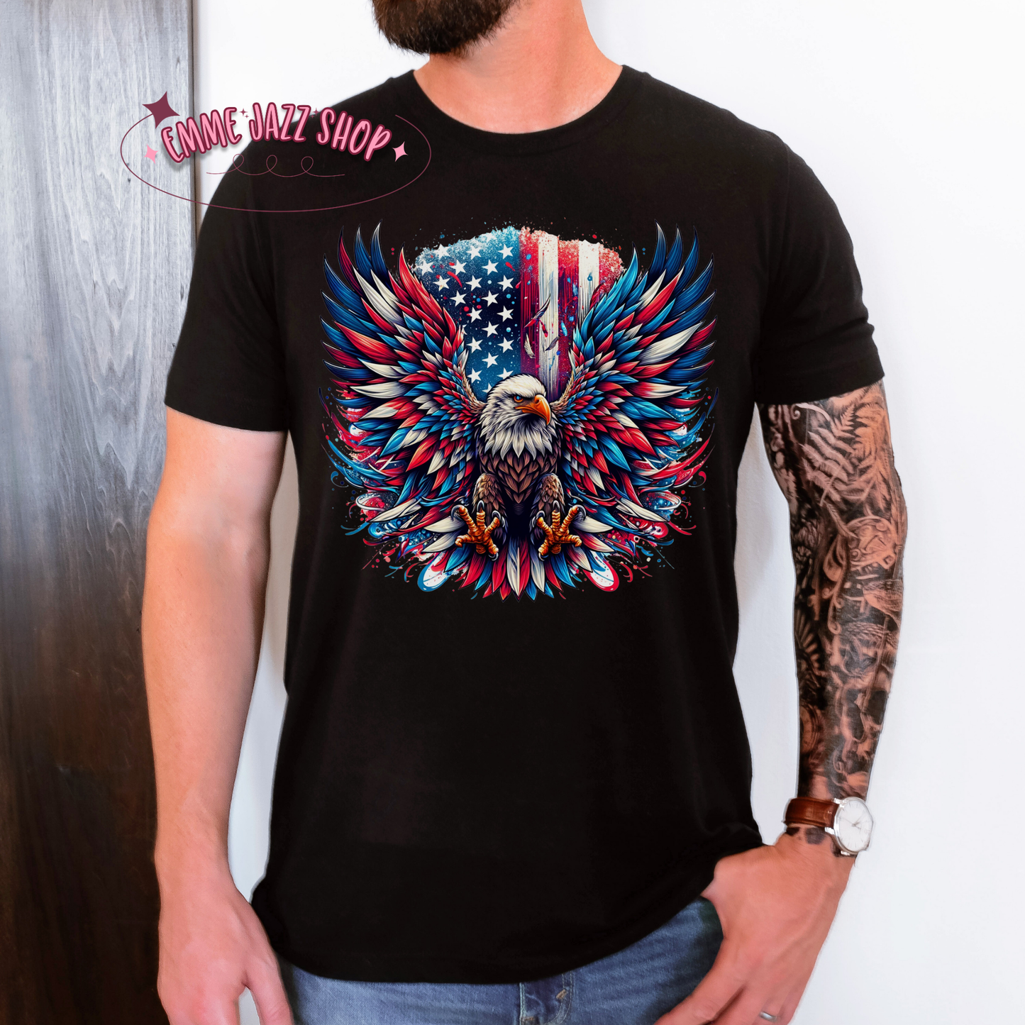 American Eagle Flag T-shirt