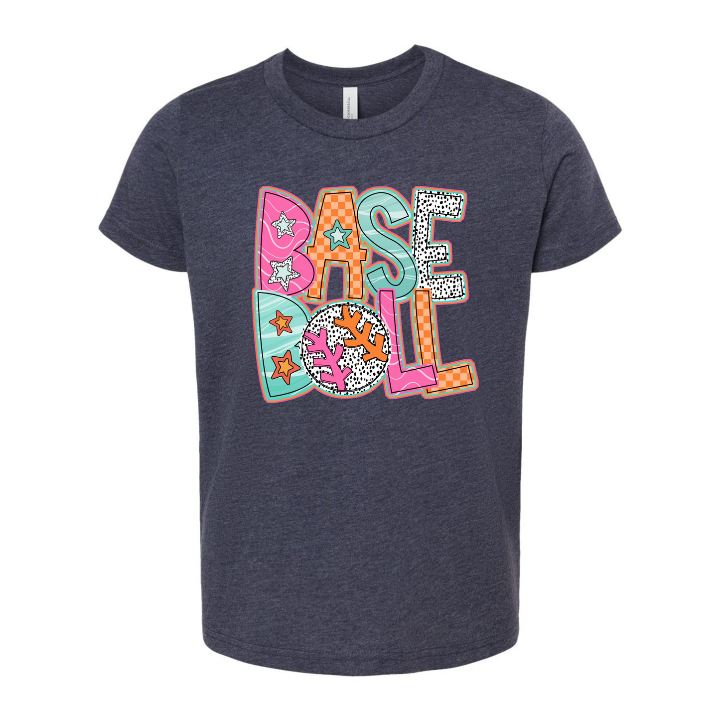 Colorful Baseball Shirt (Youth)