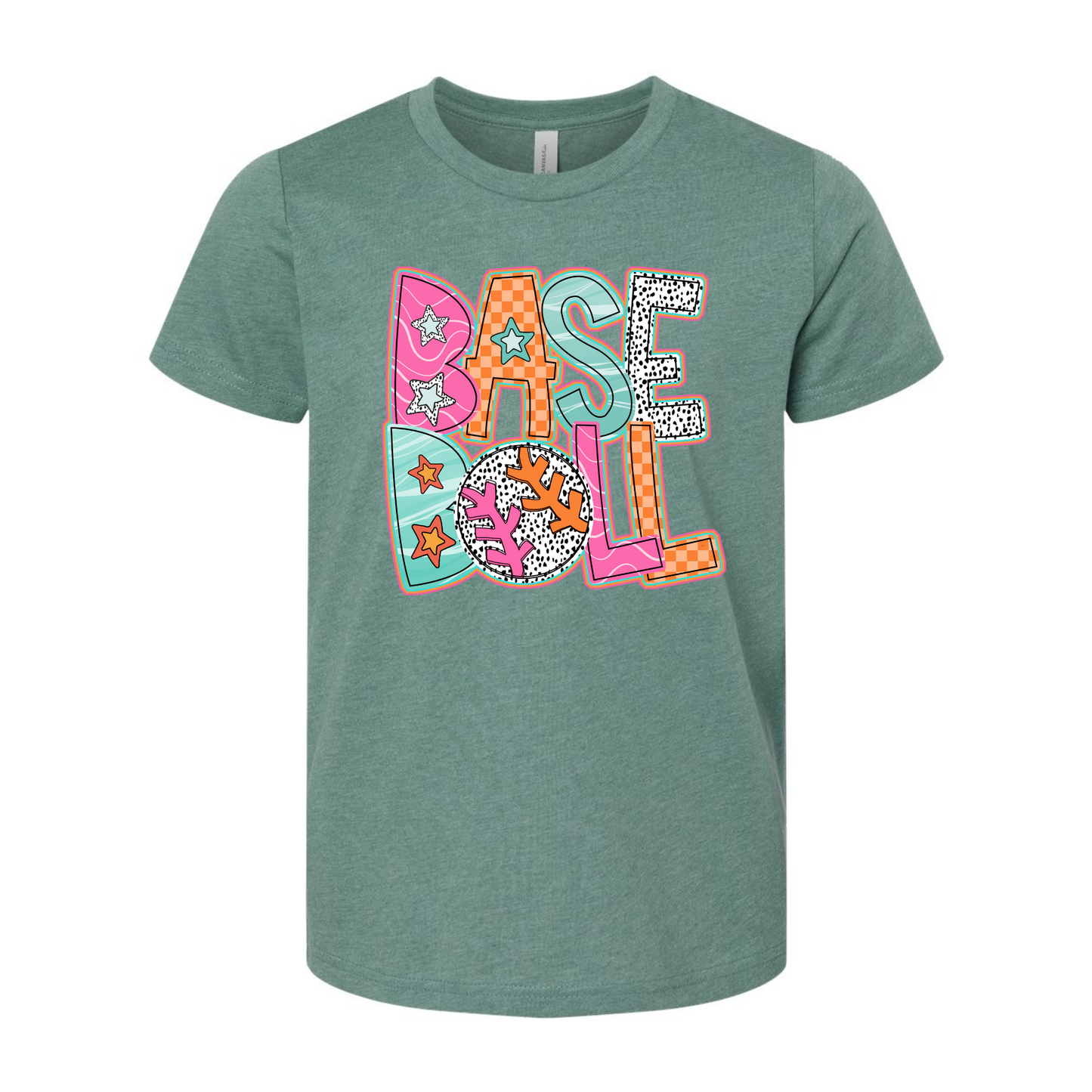 Colorful Baseball Shirt (Youth)