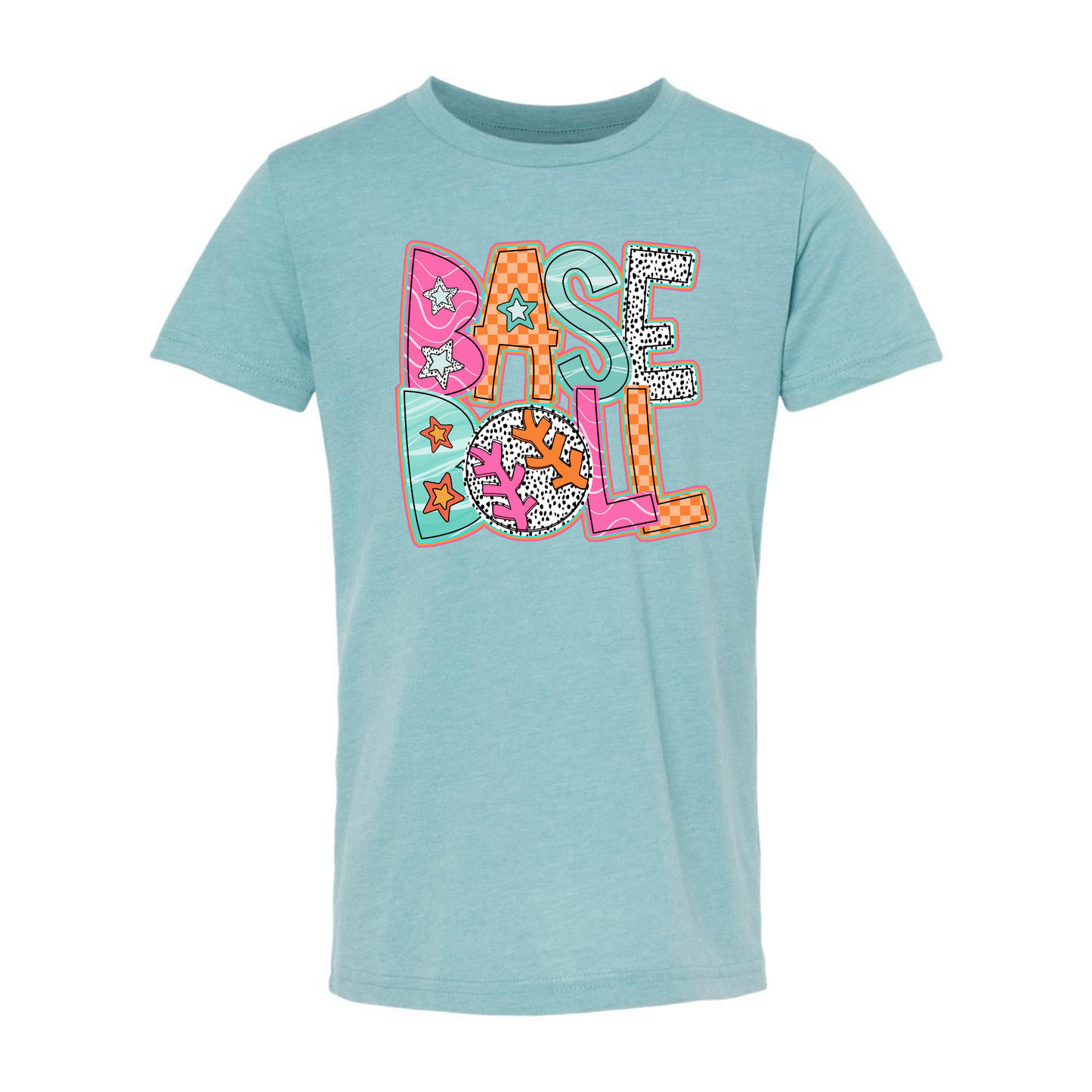 Colorful Baseball Shirt (Youth)