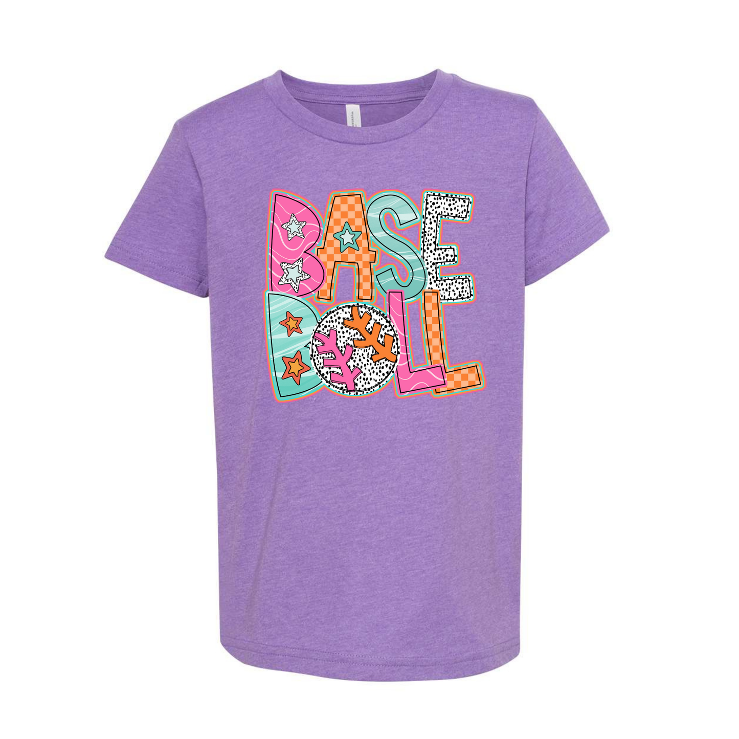 Colorful Baseball Shirt (Youth)