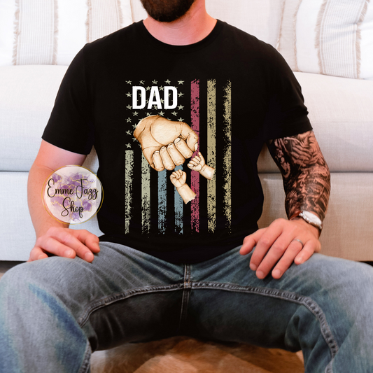 Papa & Kinder Hände T-Shirt