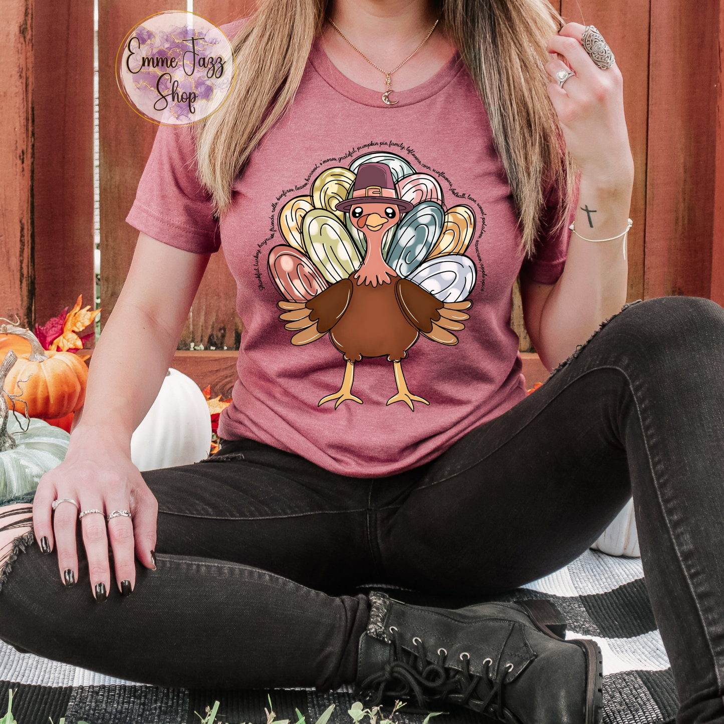 Thankful Turkey Shirt