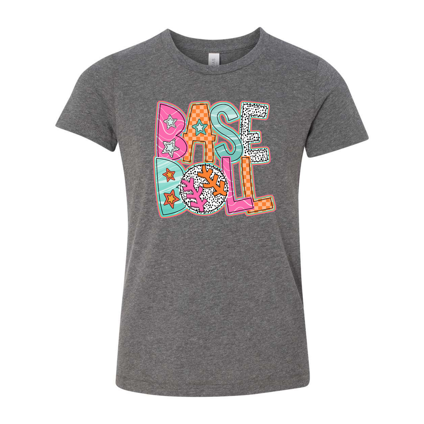 Colorful Baseball Shirt (Youth)