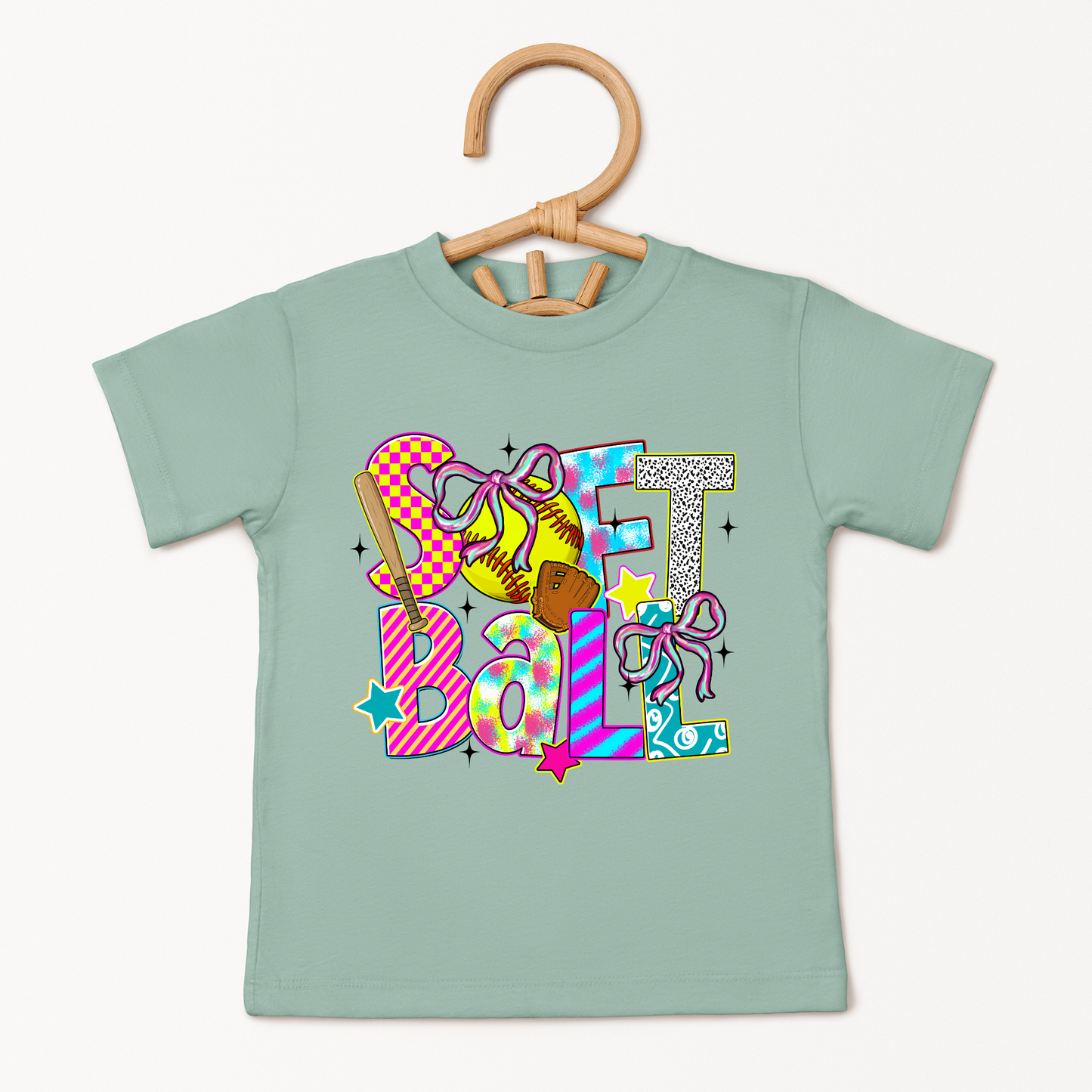 Colorful Softball Shirt (Toddler)