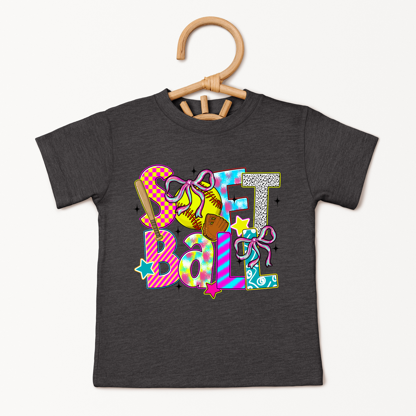 Colorful Softball Shirt (Toddler)