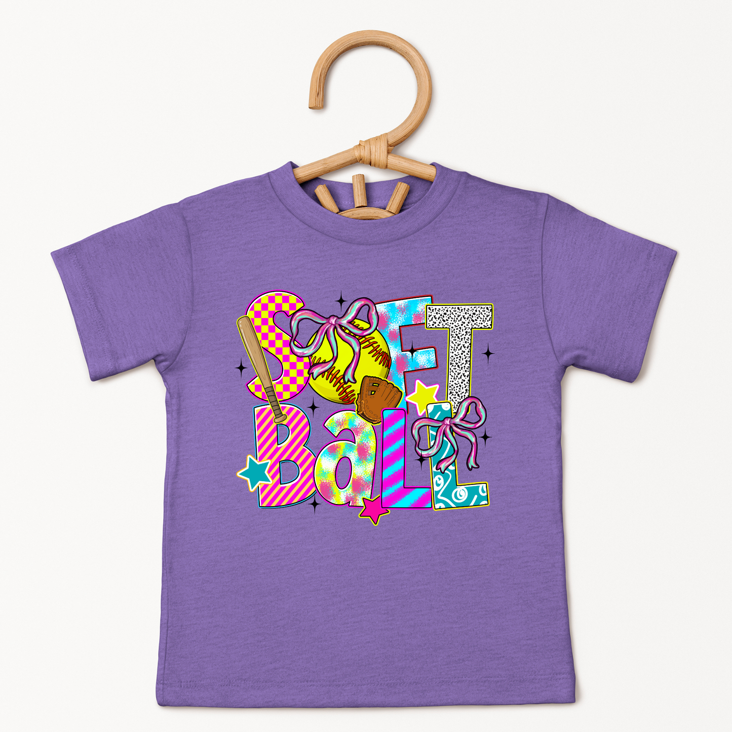 Colorful Softball Shirt (Toddler)