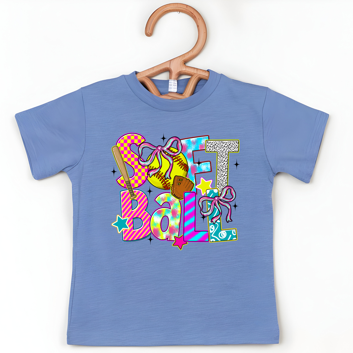Colorful Softball Shirt (Toddler)