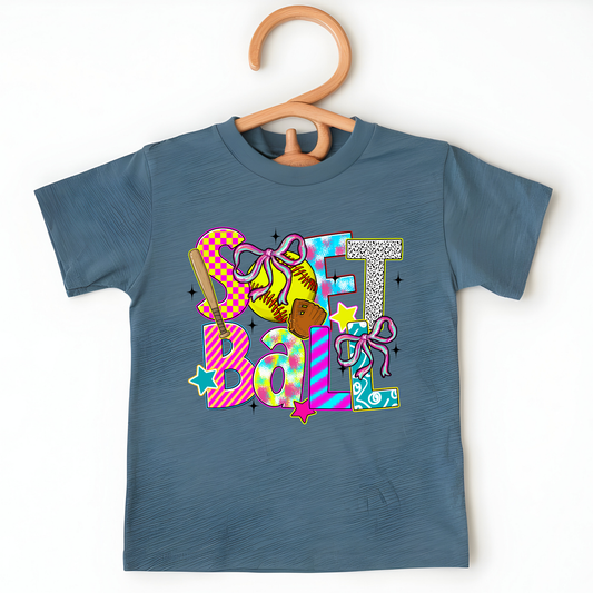 Colorful Softball Shirt (Toddler)
