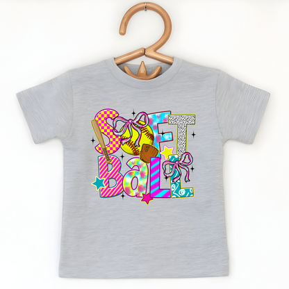 Colorful Softball Shirt (Toddler)
