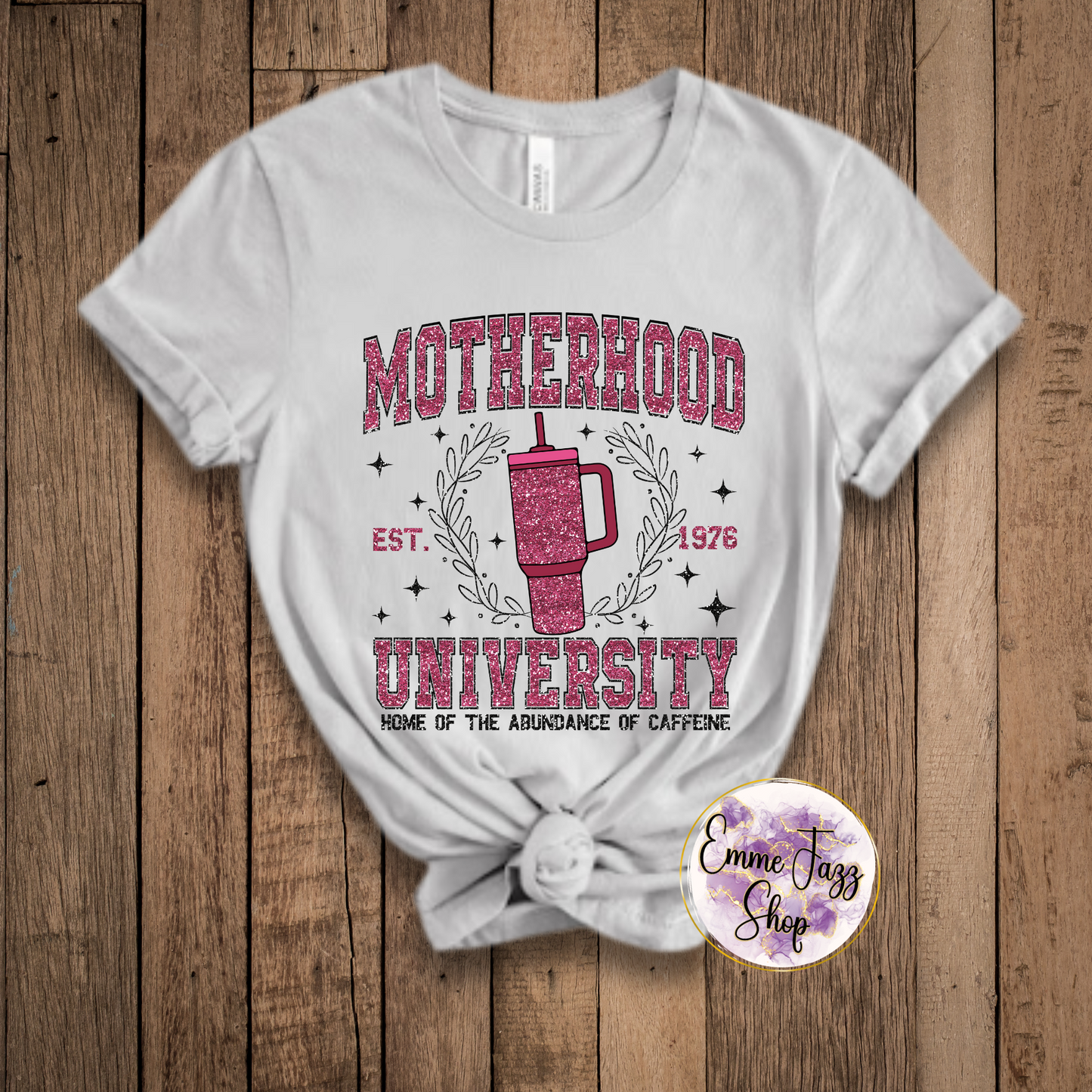 Faux Glitter Motherhood University