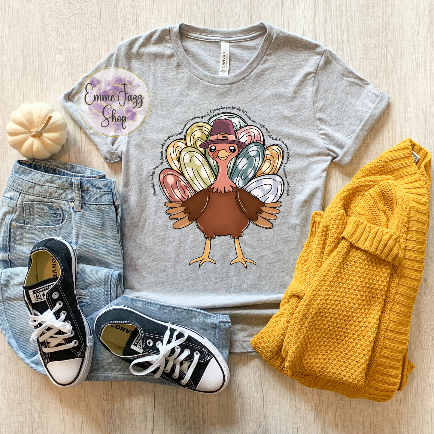 Thankful Turkey Shirt