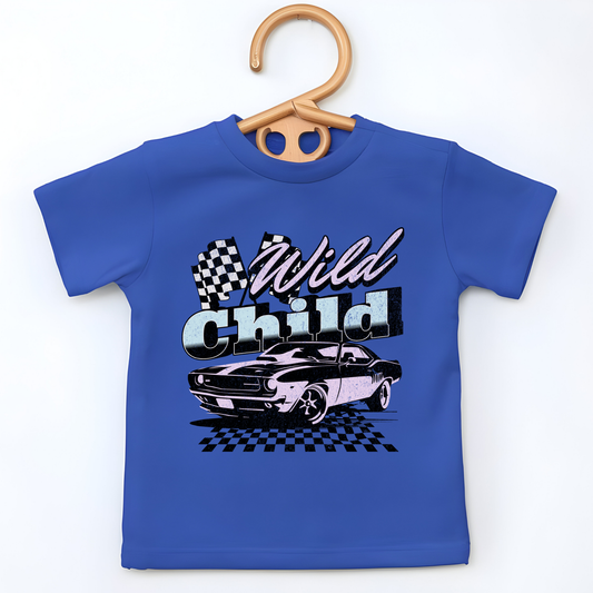 Wild Child Vintage Car Toddler Shirt