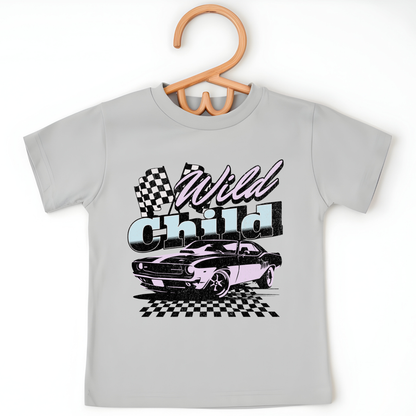Wild Child Vintage Car Toddler Shirt