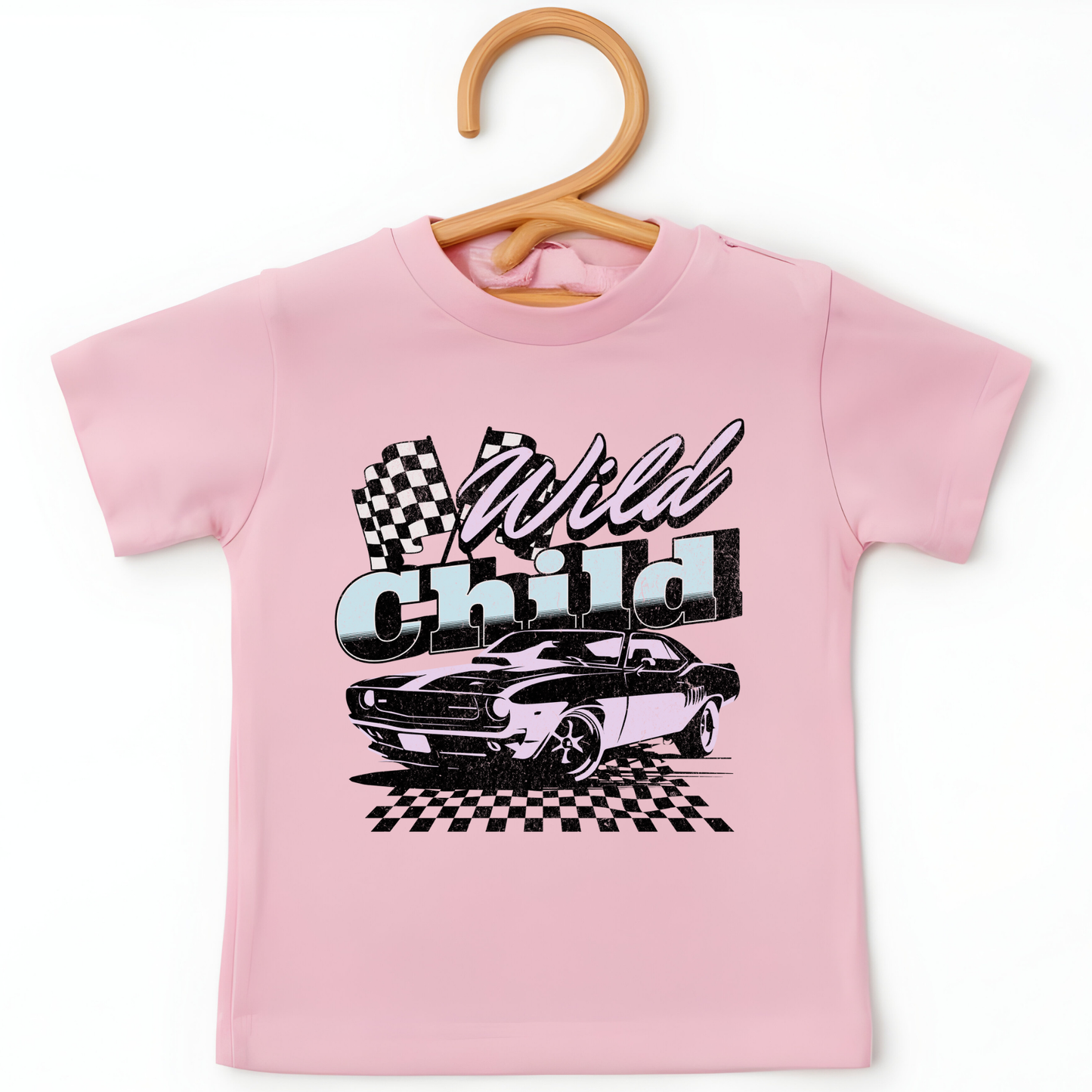 Wild Child Vintage Car Toddler Shirt