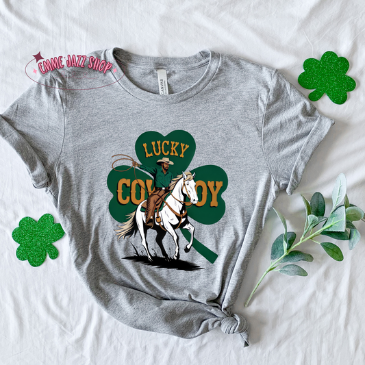 Lucky Cowboy Clover Shirt