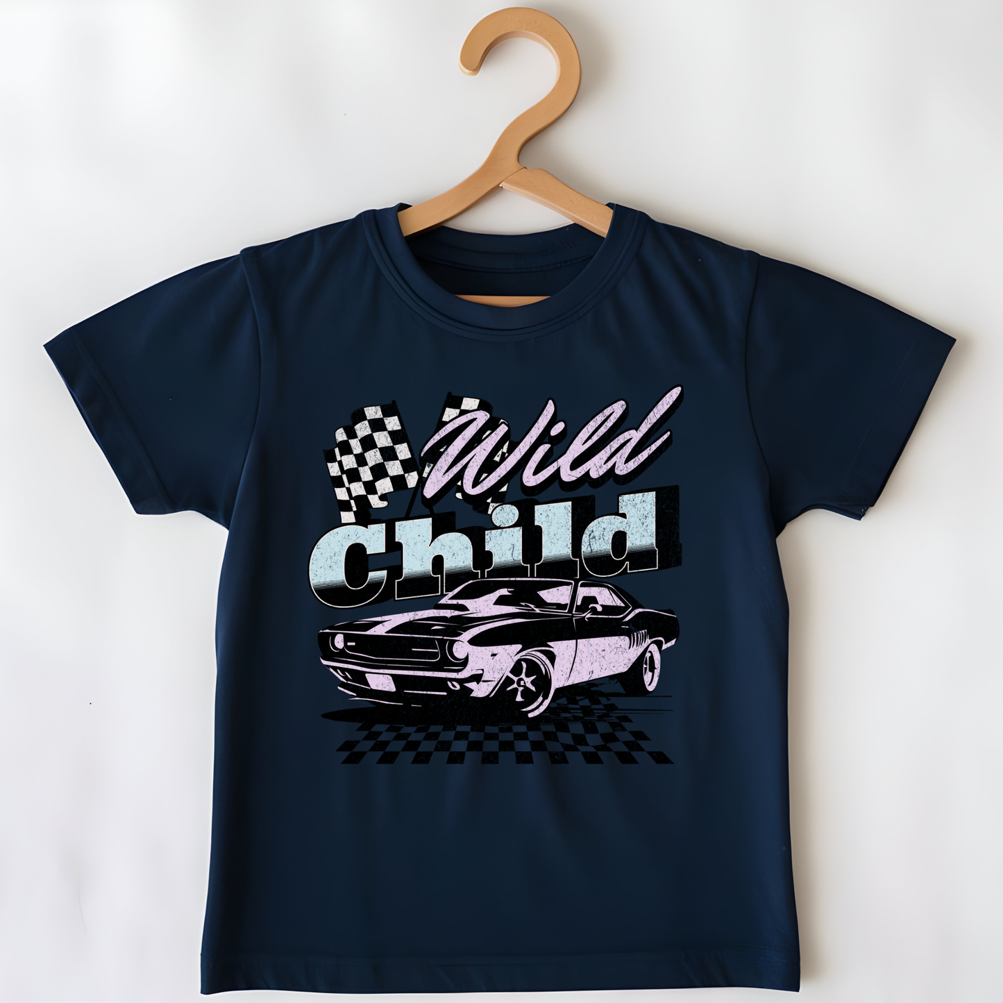 Wild Child Vintage Car Toddler Shirt
